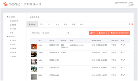 小魚企業管理服務